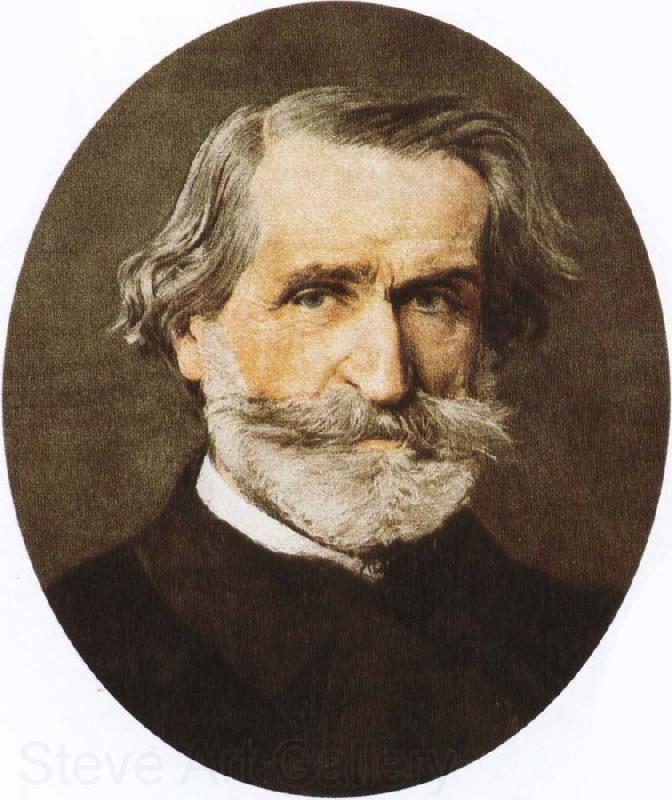 giuseppe verdi the greatest italian opera composer of the 19th century Spain oil painting art